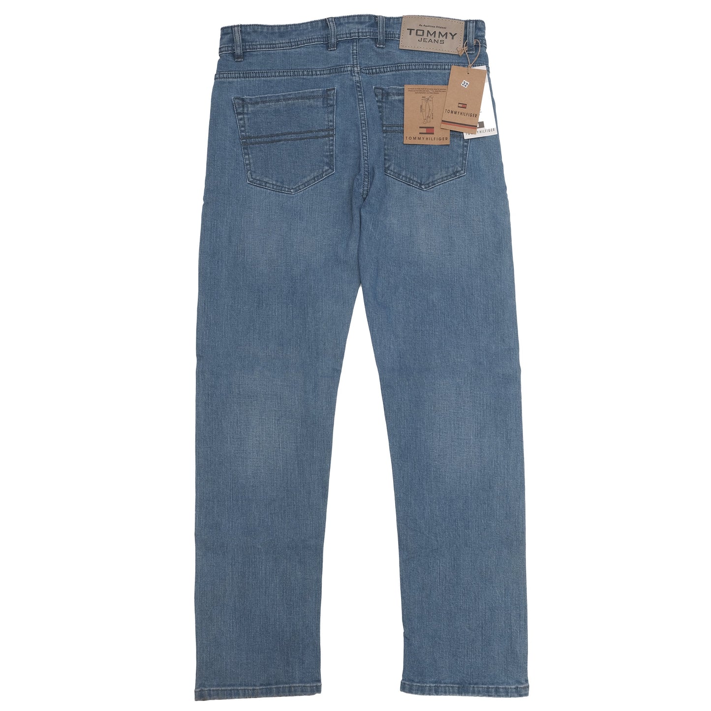 TOMMY Classic Blue Straight Fit Denim Jeans