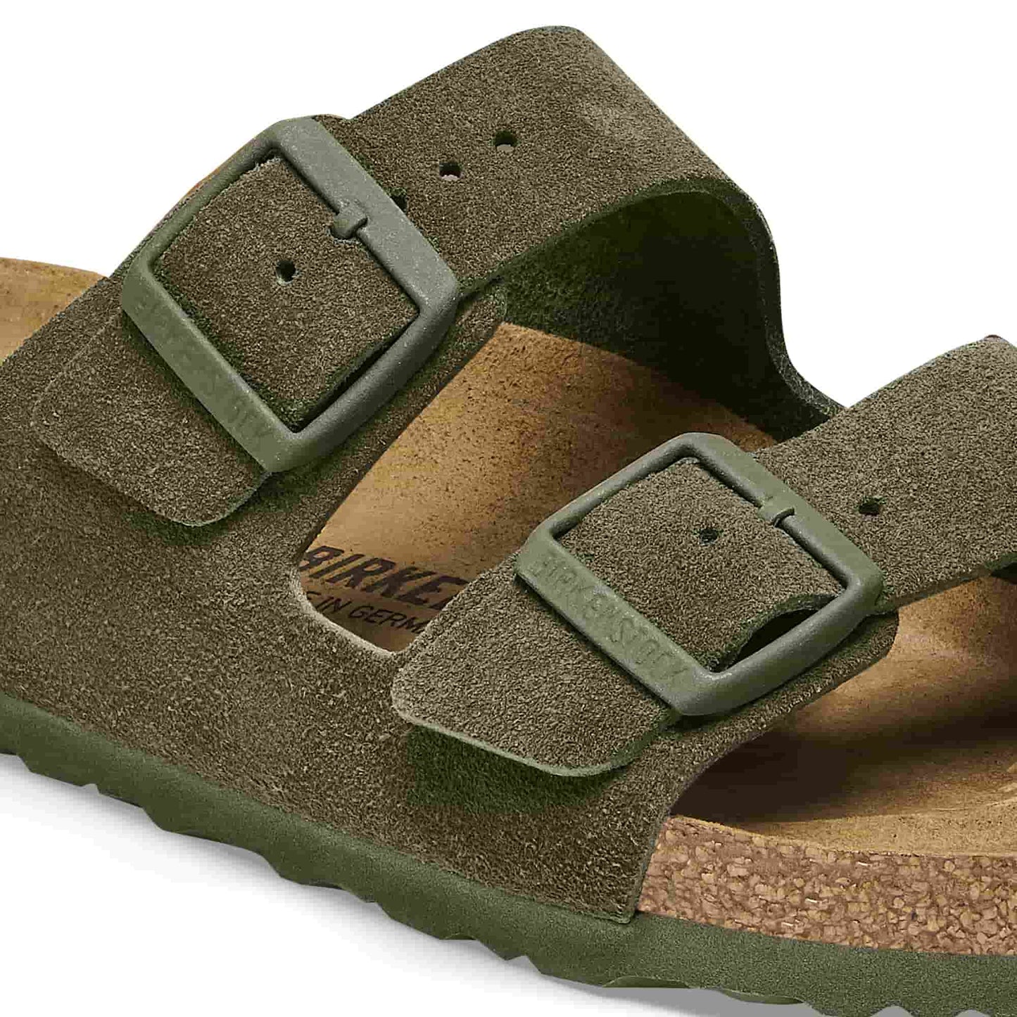 Birkenstock Arizona Thyme Suede Leather