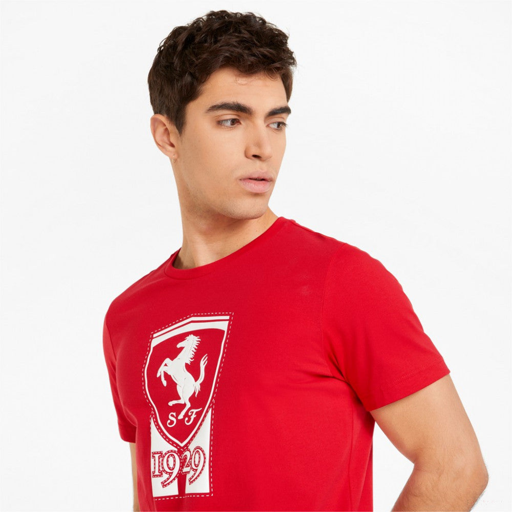 PUMA Scuderia Ferrari Red SF Shield 1929 Graphic T-shirt
