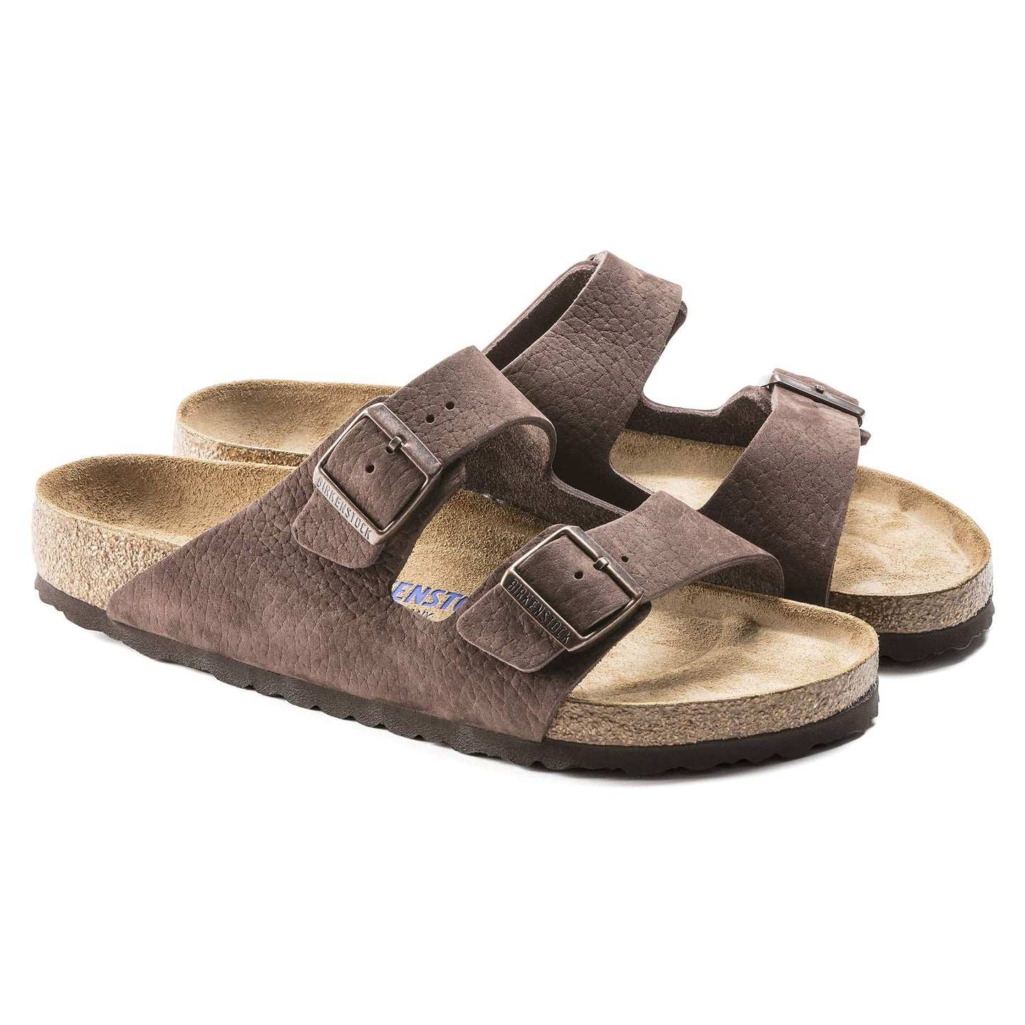 BIRKENSTOCK Earthy Walnut Luxe Soft Footbed Sandals