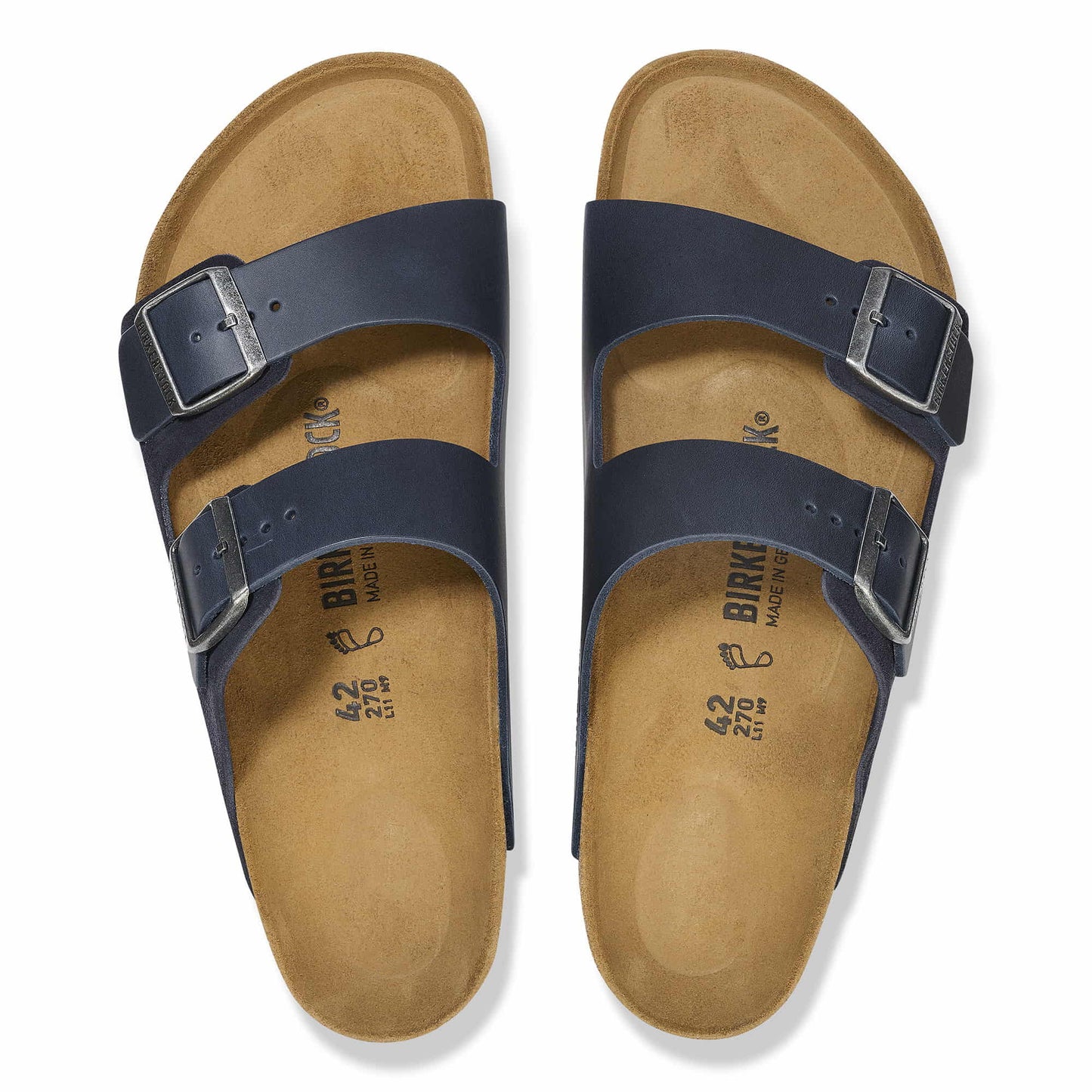Birkenstock Arizona Midnight Blue Mixed Leather