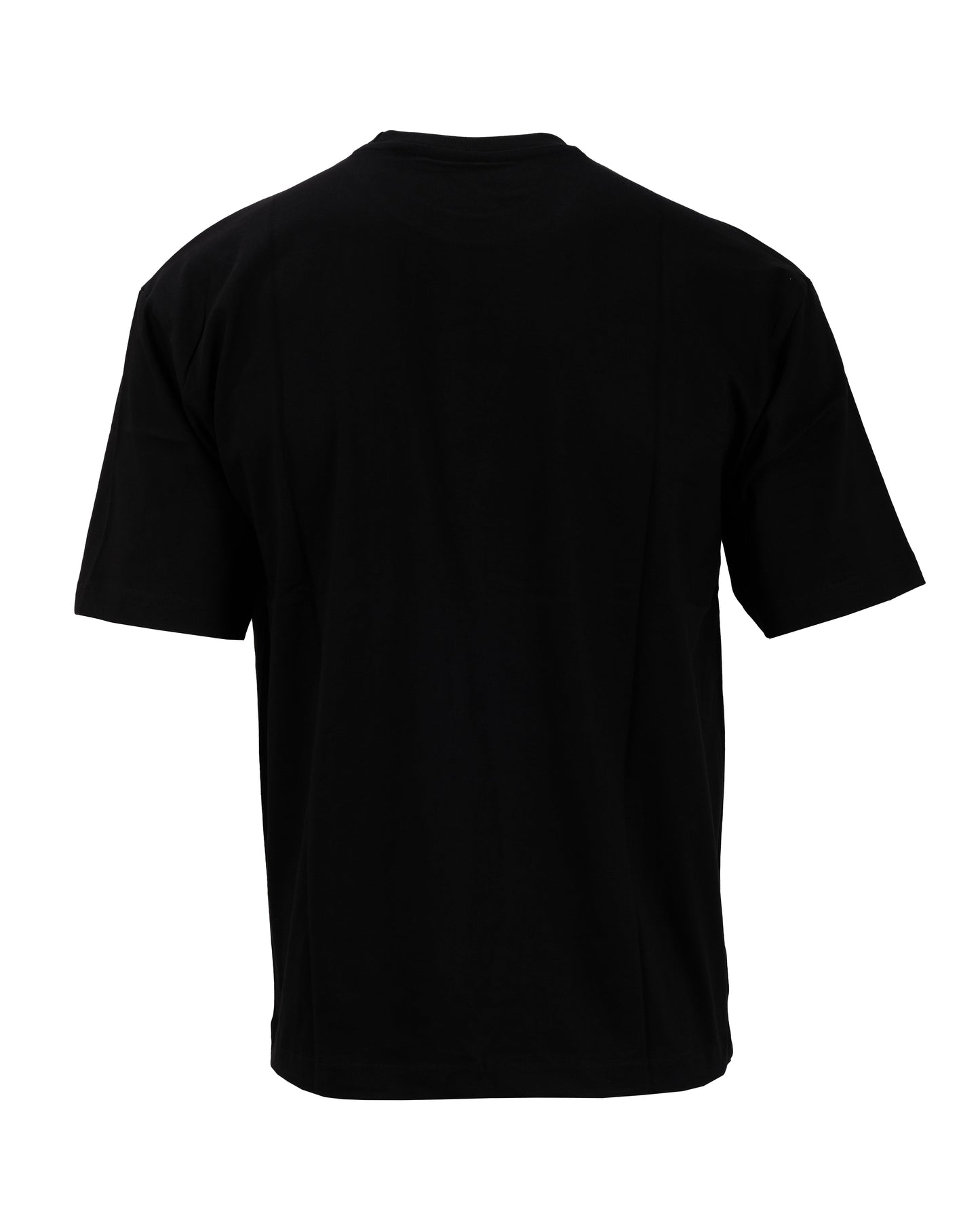 BURBERRY Black Cartoon Mascot Logo Print Short Sleeve T-shirt
