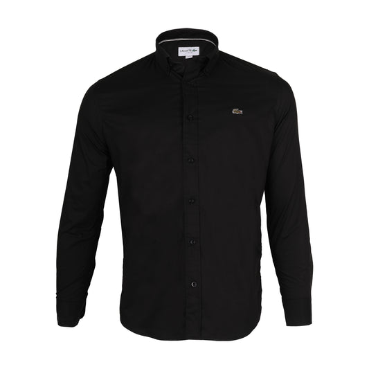 LACOSTE Midnight Noir Classic Fit Long Sleeve Shirt