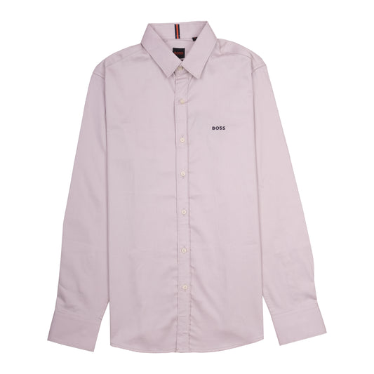 BOSS Lavender Mist Classic Fit Long Sleeve Dress Shirt