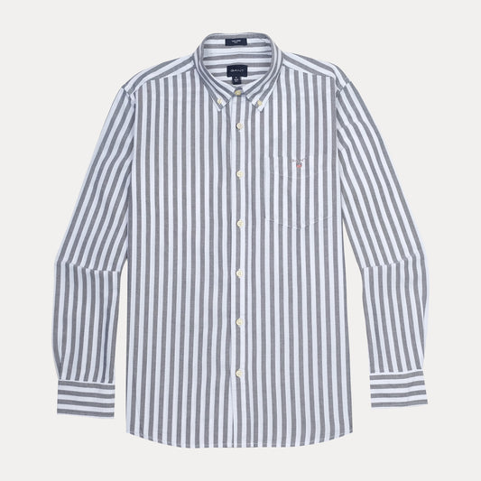 GANT Ethereal Ash Tailored Fit Long Sleeve Button-Down Shirt