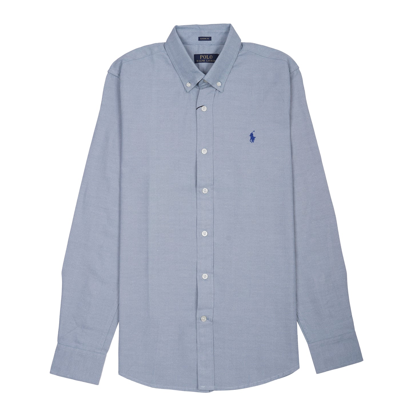 POLO RALPH LAUREN Celestial Aqua Classic Fit Long Sleeve Oxford Shirt