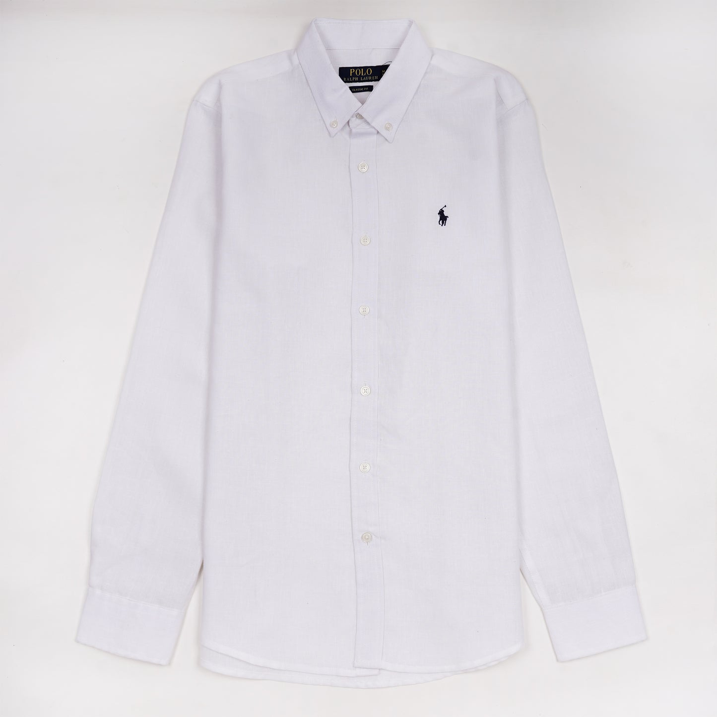 POLO RALPH LAUREN Lucent Pearl Classic Fit Long Sleeve Button-Down Shirt