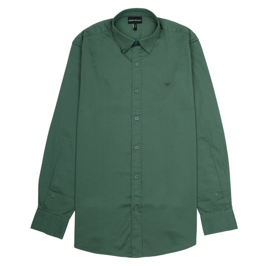EMPORIO ARMANI Mystic Pine Classic Fit Long Sleeve Shirt