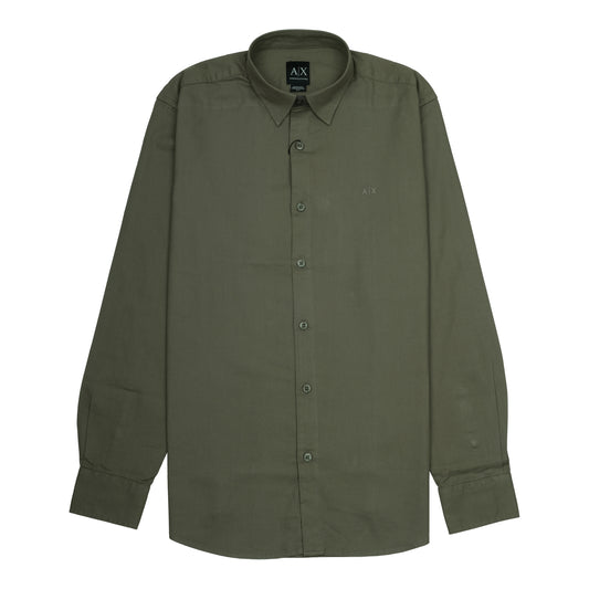 A|X Enchanted Olive Tailored Fit Long Sleeve Shirt