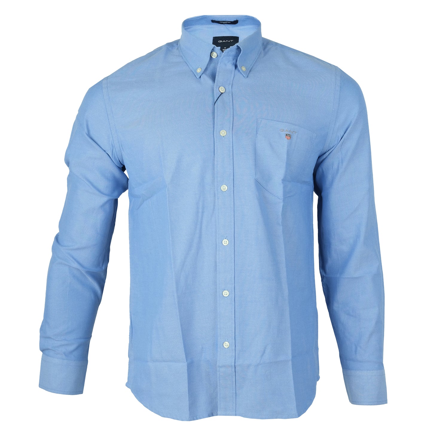 GANT Light Blue Classic Fit Button-Down Shirt