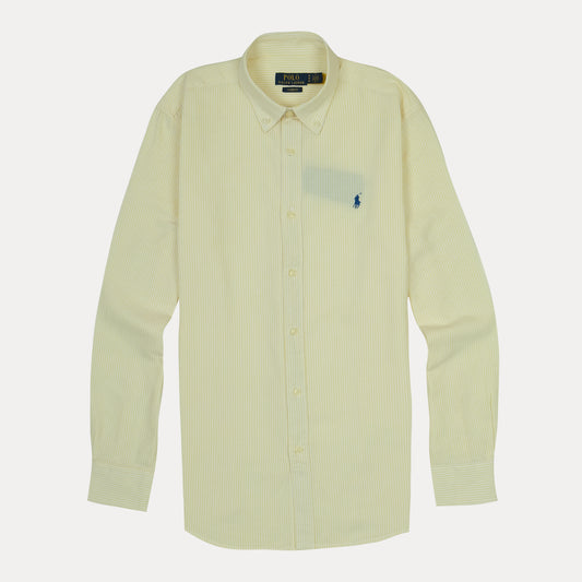 POLO RALPH LAUREN Radiant Lemonade Classic Fit Long Sleeve Striped Button-Down Shirt