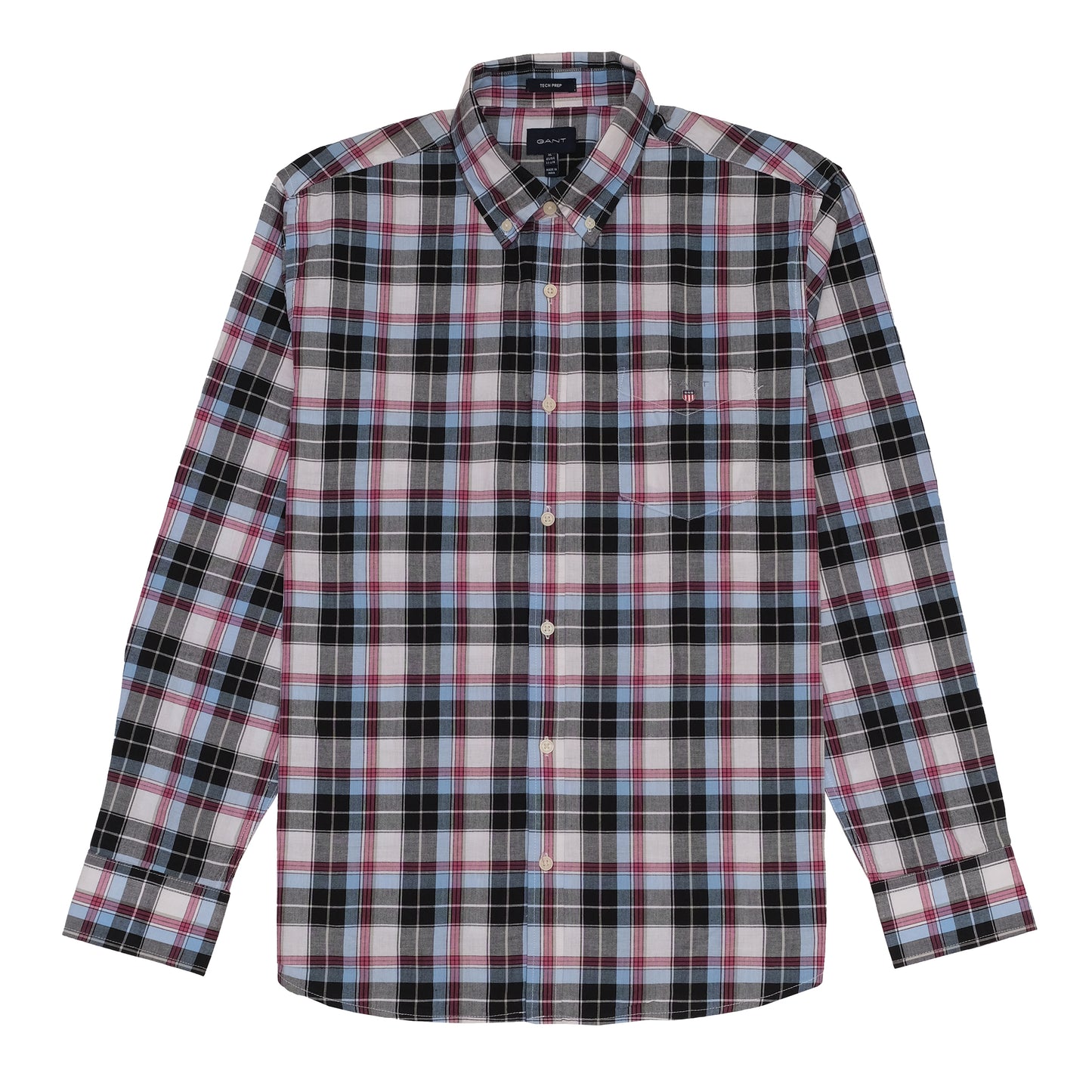 GANT Classic Fit Multi-Color Plaid Button-Down Shirt