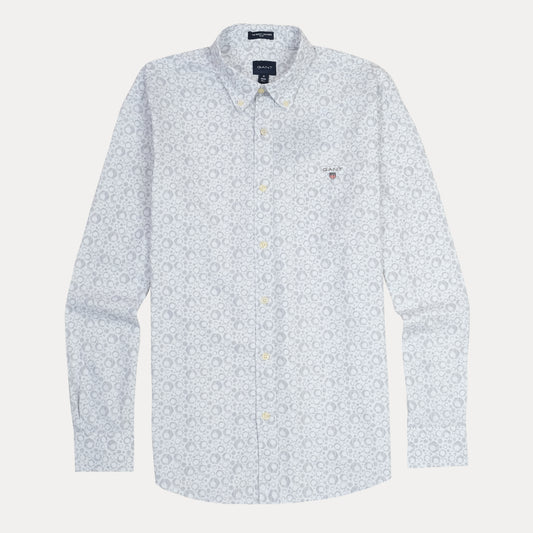 GANT Ethereal Frost Slim Fit Long Sleeve Oxford Shirt
