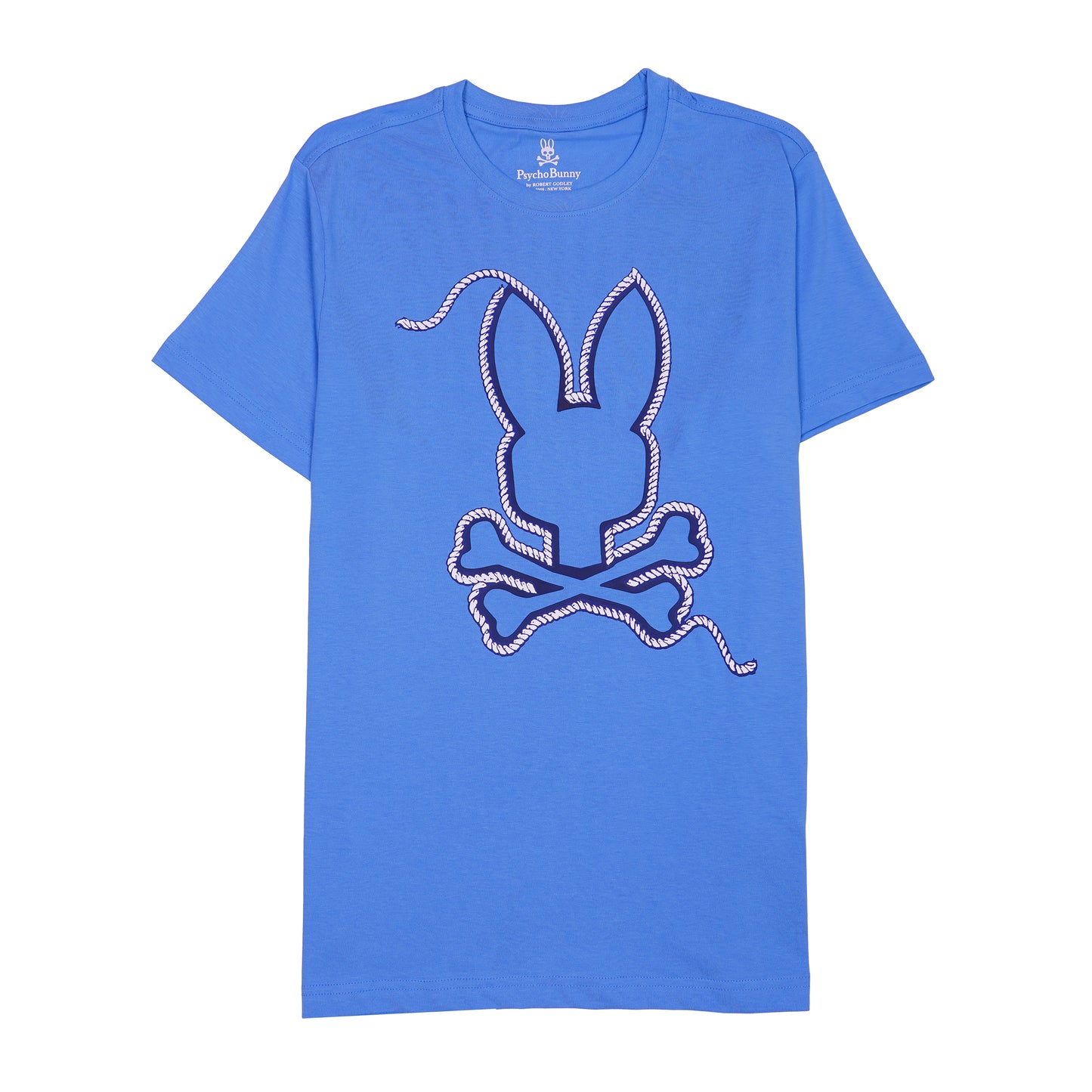 PSYCHO BUNNY Celestial Teal Relaxed Fit Short Sleeve Graphic T-Shirt