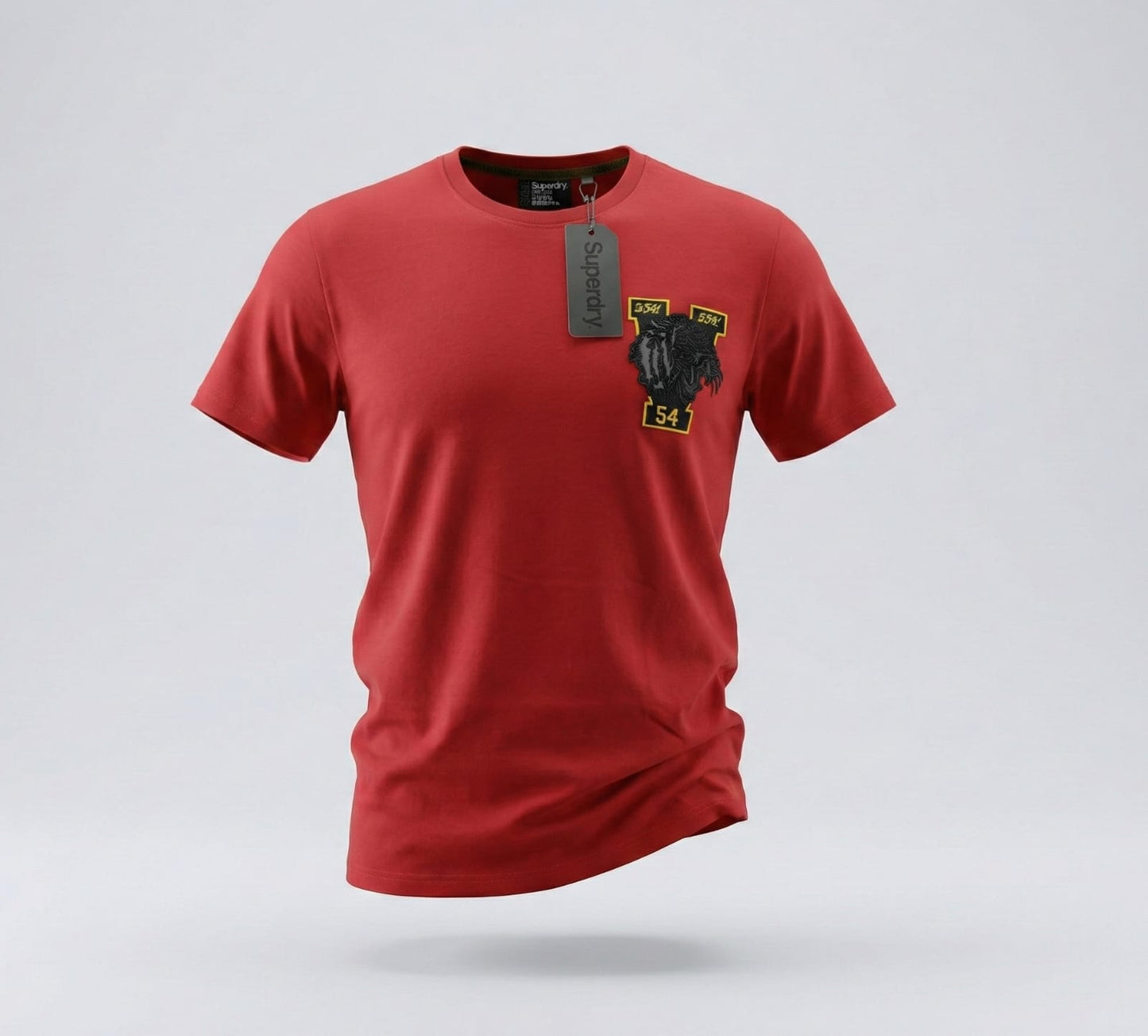 Superdry Graphic Print T-Shirt in Red BackPrint