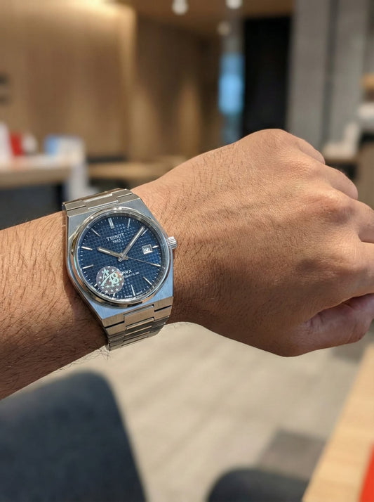 TISSOT Oceanic Sapphire PRX 80 Automatic Stainless Steel Timepiece