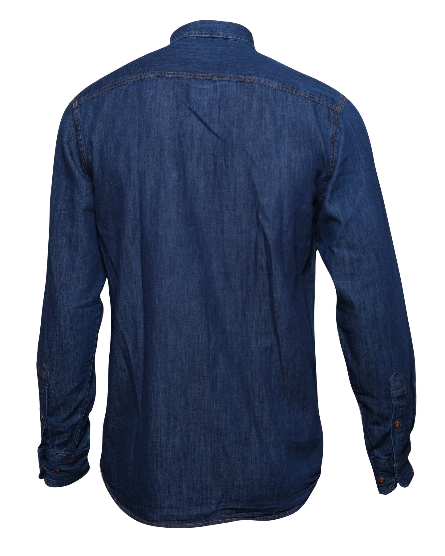 SUPERDRY Indigo Blue Vintage Western Denim Long Sleeve Shirt