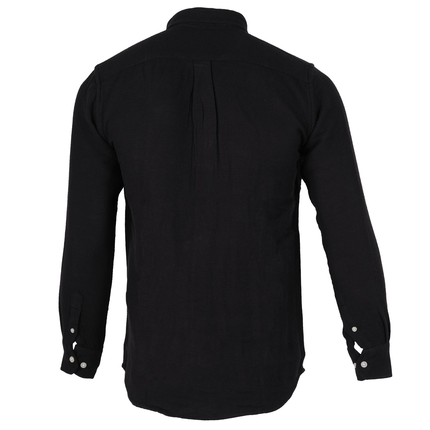 RALPH LAUREN Classic Black Button-Down Long Sleeve Shirt