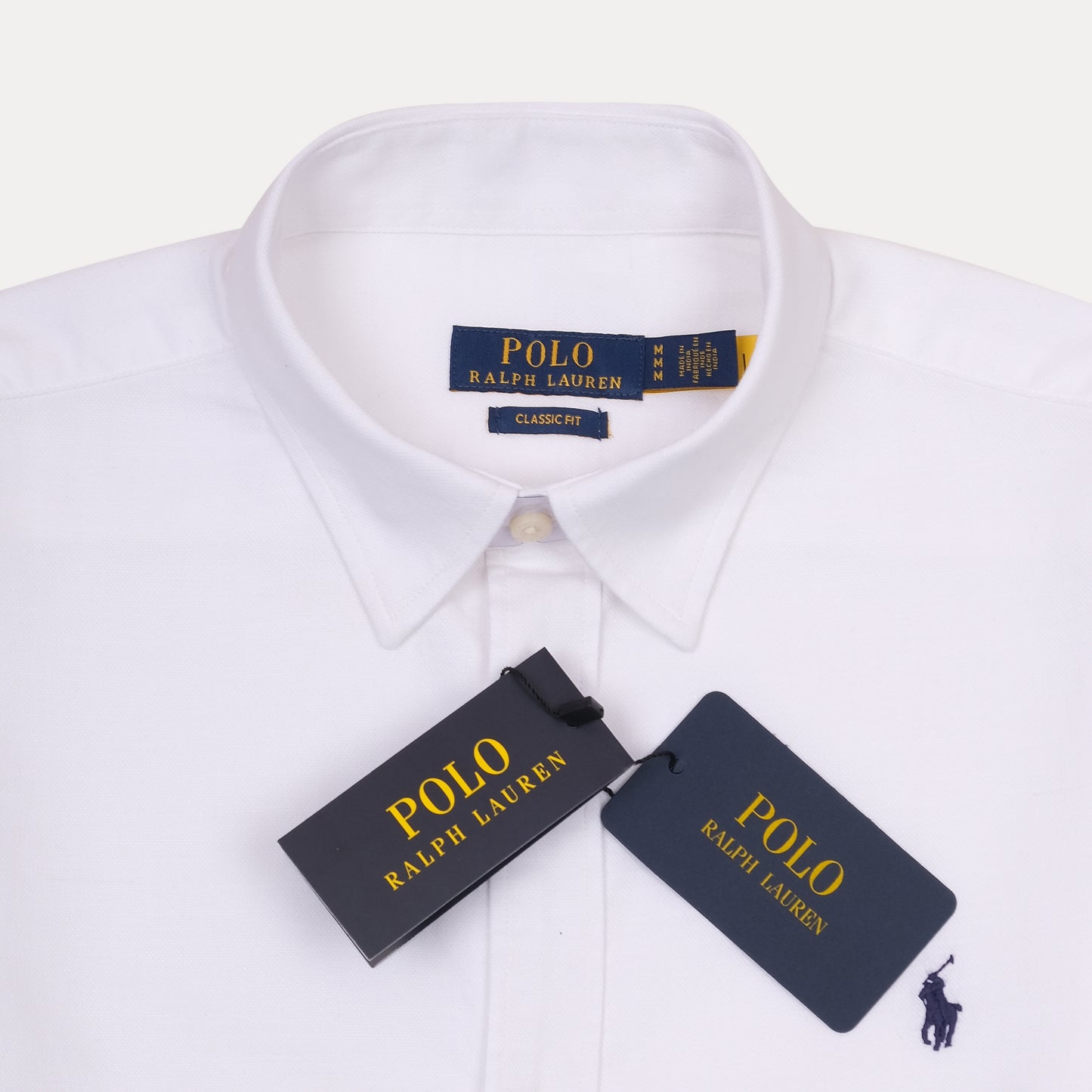 POLO RALPH LAUREN Ethereal Pearl Classic Fit Long Sleeve Dress Shirt