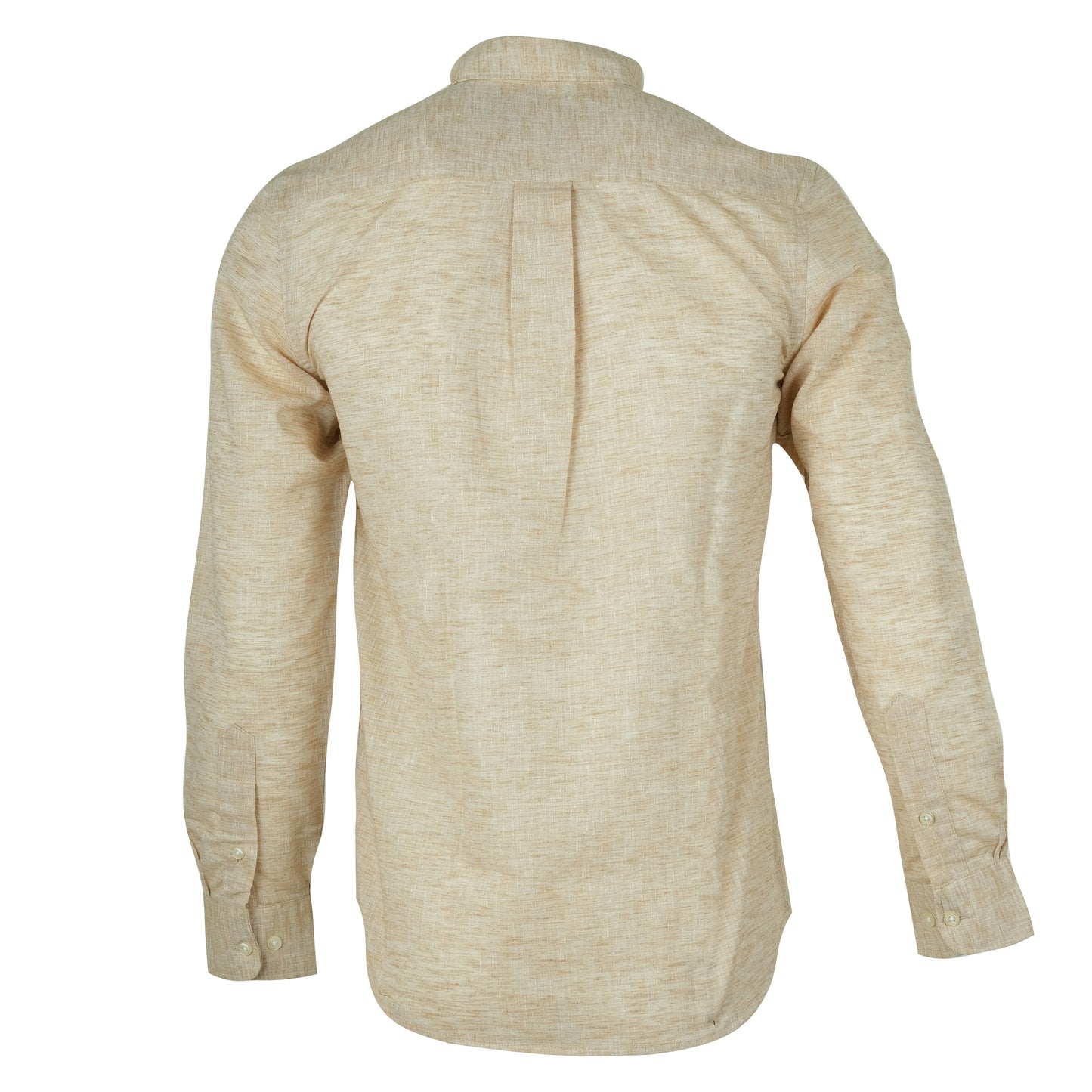 POLO Ralph Lauren Beige Textured Button-Down Long Sleeve Shirt