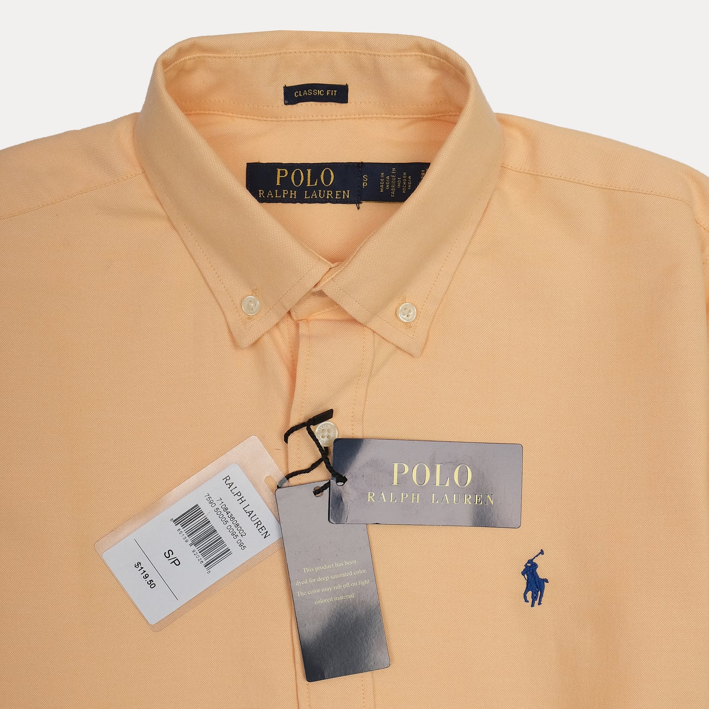 POLO RALPH LAUREN Radiant Coral Classic Fit Long Sleeve Button-Down Shirt