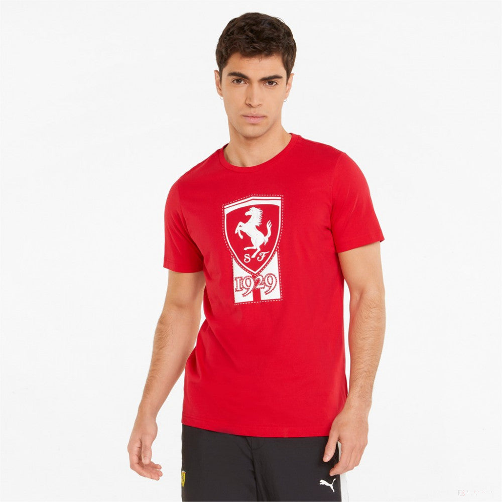 PUMA Crimson Blaze Classic Fit Short Sleeve Graphic Tee