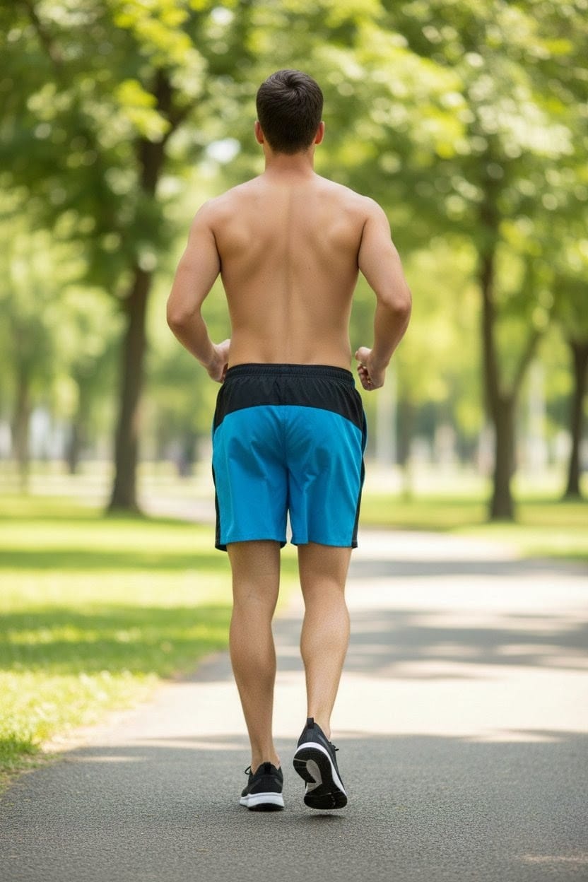 Nike Men's Dri-FIT Running Shorts in Bright Blue