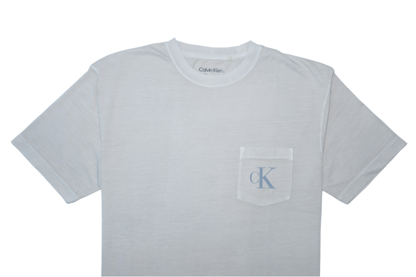 CALVIN KLEIN Ethereal Pearl Tailored Fit Short Sleeve T-Shirt