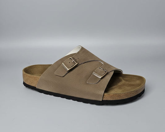 Birkenstock Tranquil Dune Luxe Double Buckle Slide Sandals