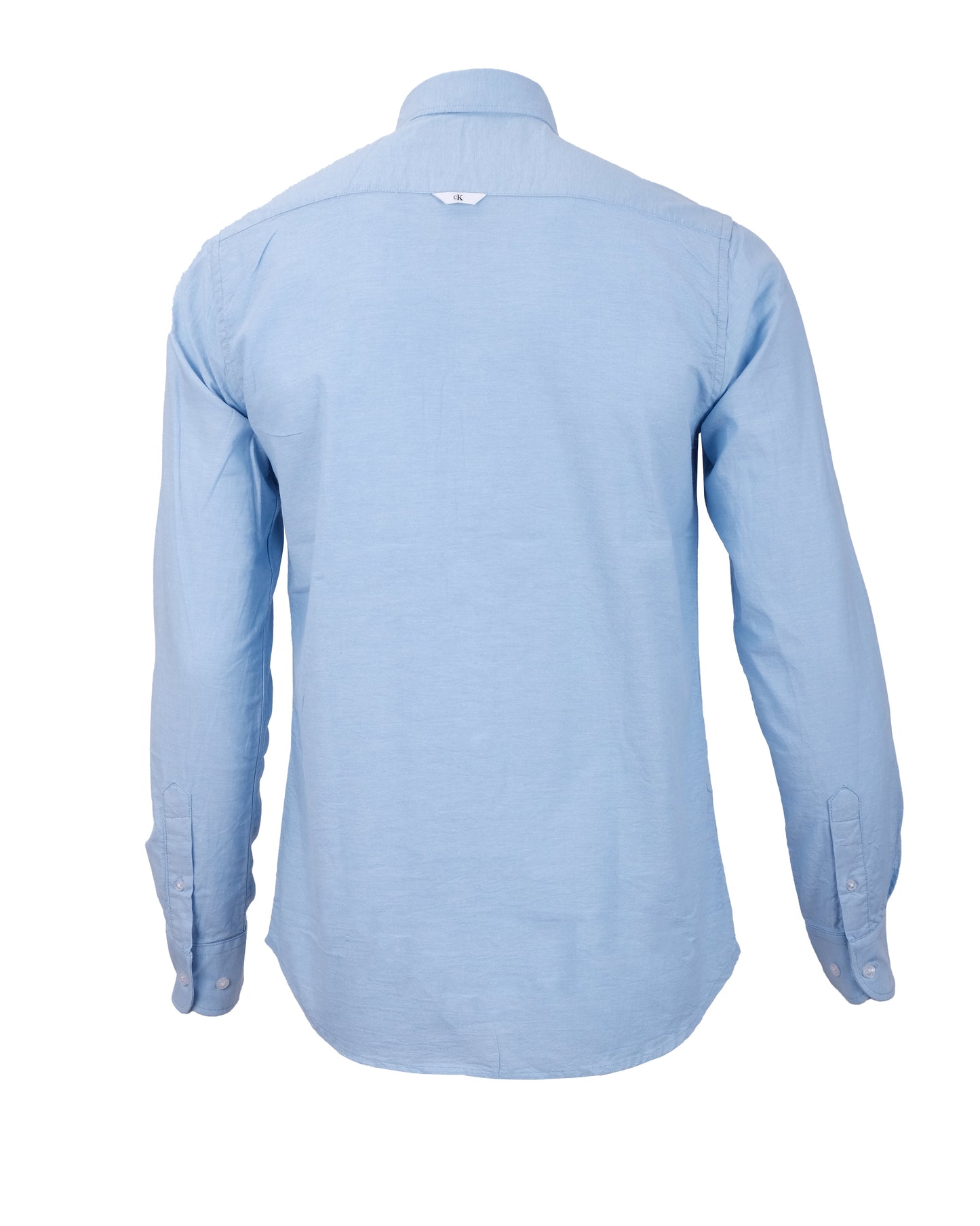 CALVIN KLEIN Light Blue Oxford Long Sleeve Button-Down Shirt