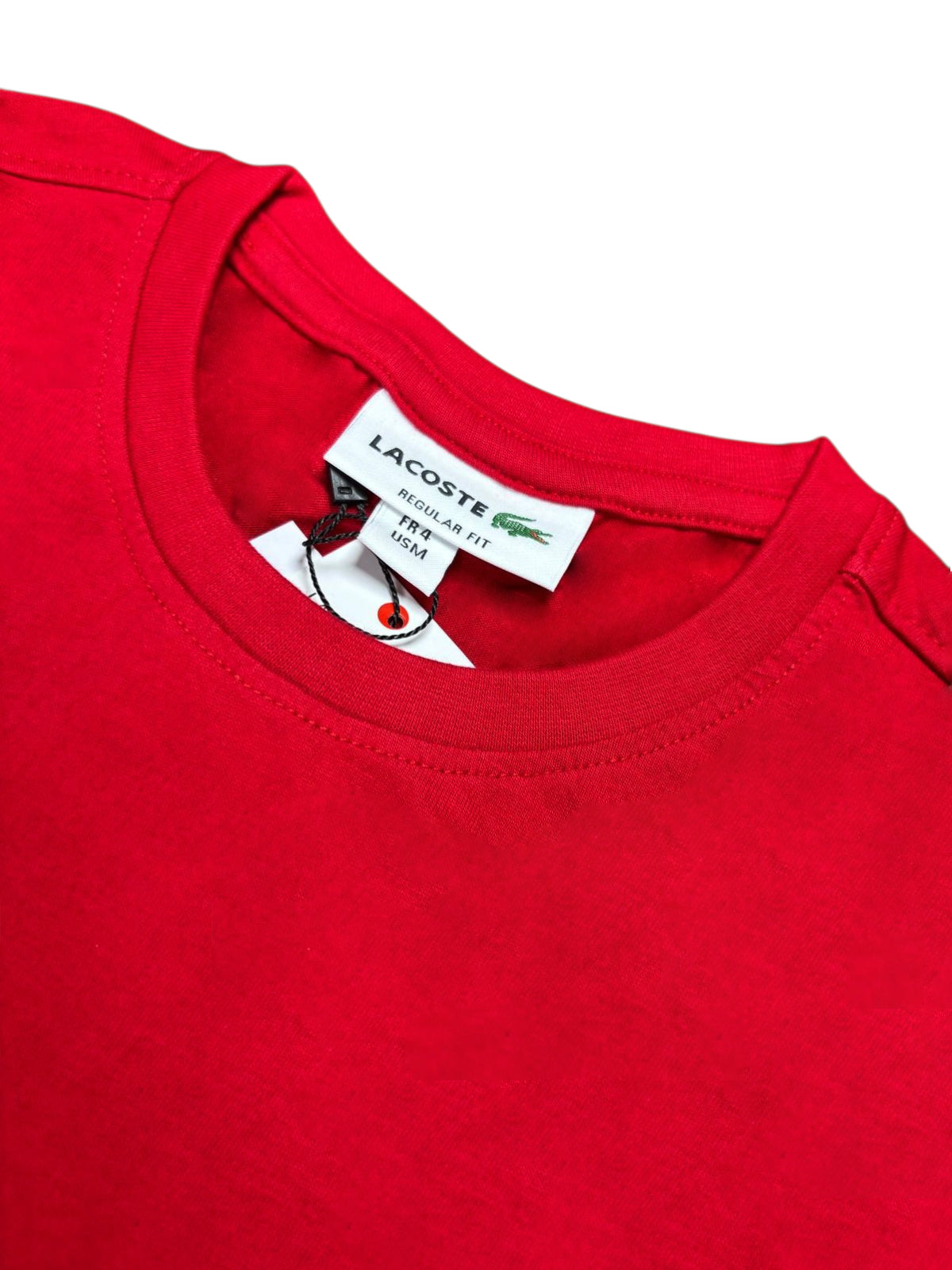LACOSTE Red Graphic T-Shirt