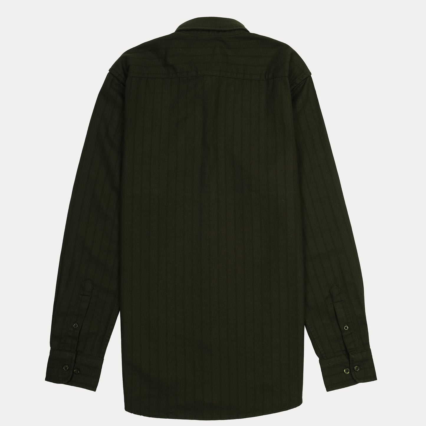 POLO RALPH LAUREN Mystic Olive Classic Fit Long Sleeve Cotton Shirt