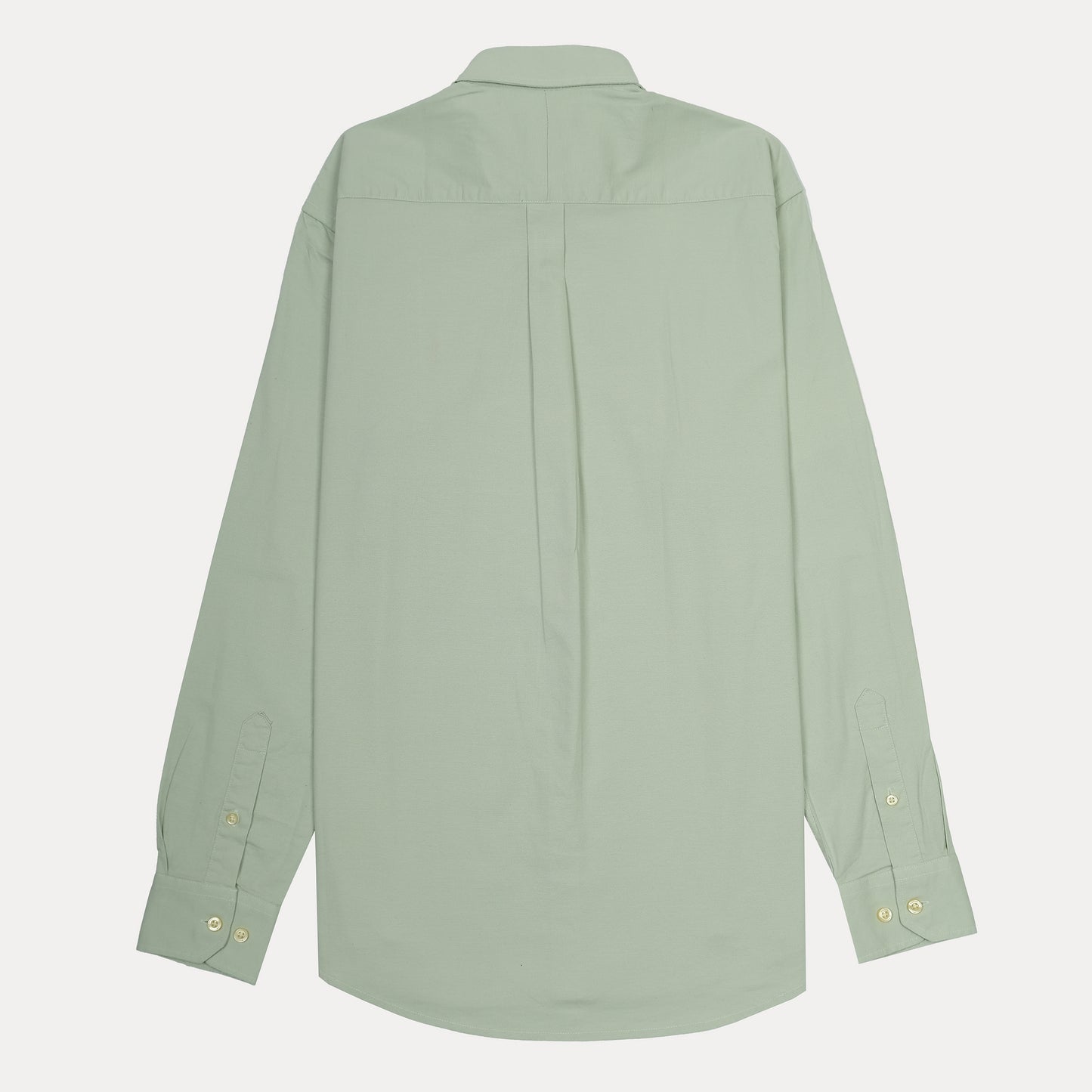 POLO RALPH LAUREN Tranquil Teal Slim Fit Long Sleeve Oxford Shirt