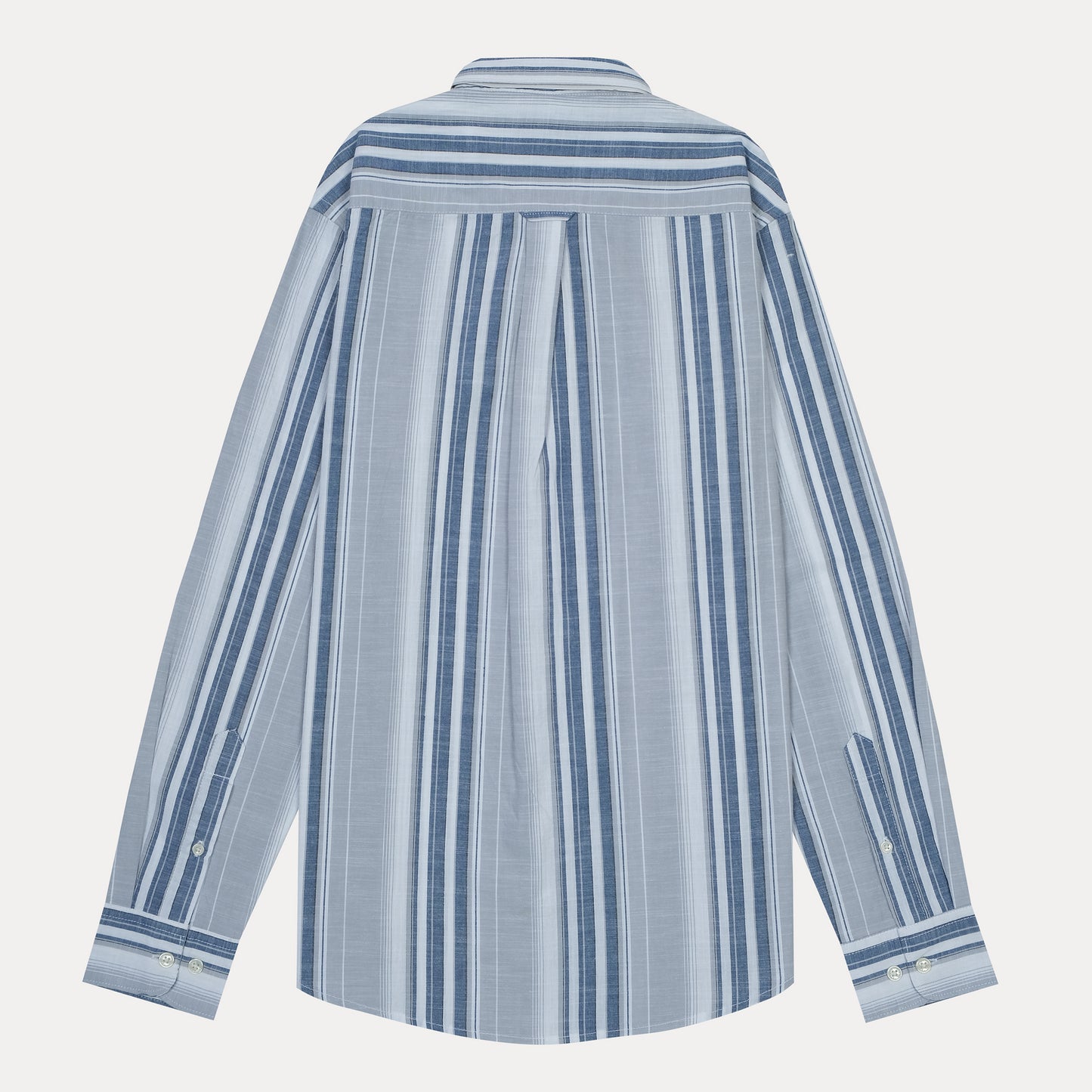 TOMMY HILFIGER Celestial Slate Tailored Fit Long Sleeve Button-Up Shirt