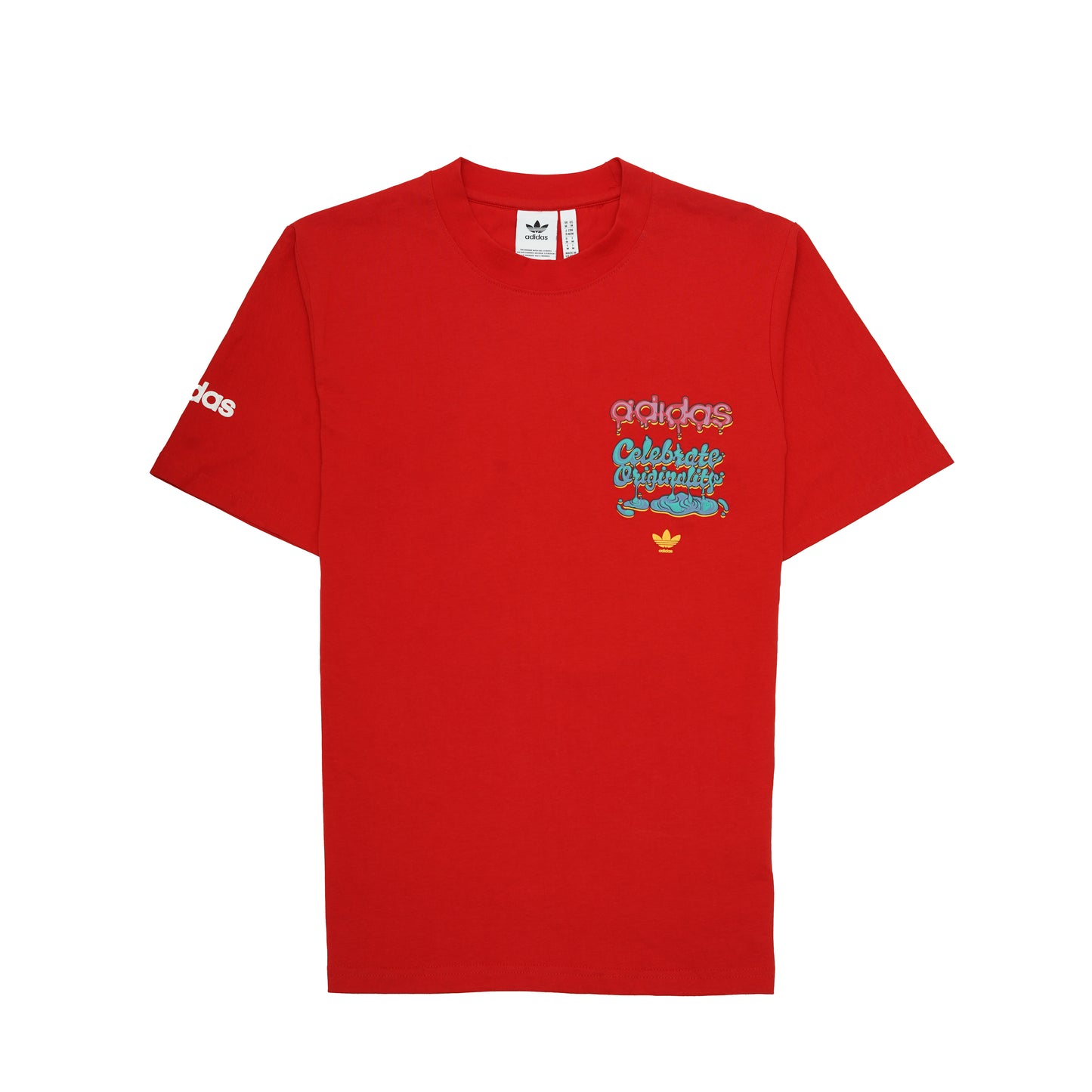 ADIDAS Red Celebrate Originals Graphic T-Shirt