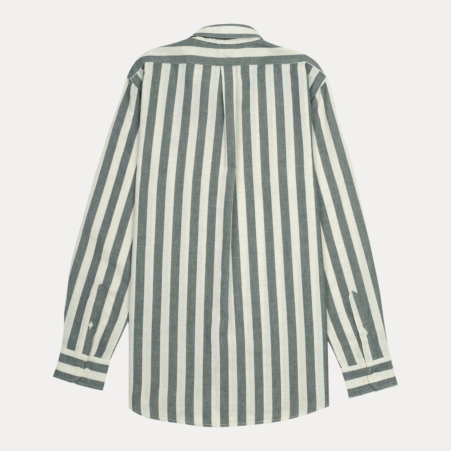 BROOKS BROTHERS Whispering Fern Tailored Fit Long Sleeve Linen Shirt