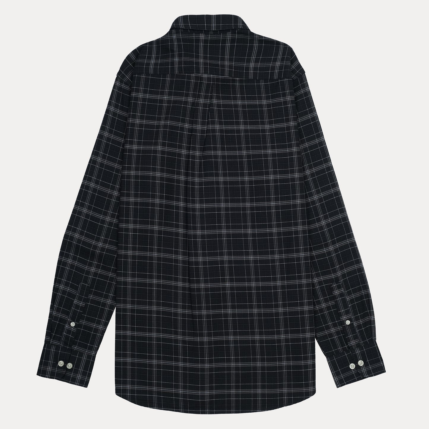 POLO RALPH LAUREN Starlit Onyx Custom Fit Long Sleeve Plaid Shirt