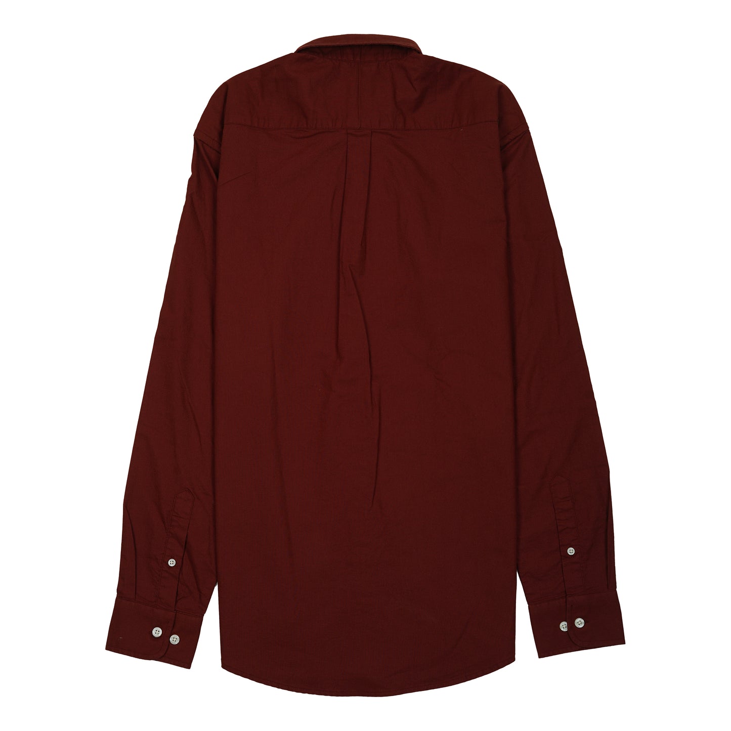 POLO RALPH LAUREN Crimson Sunset Custom Fit Long Sleeve Button-Down Shirt