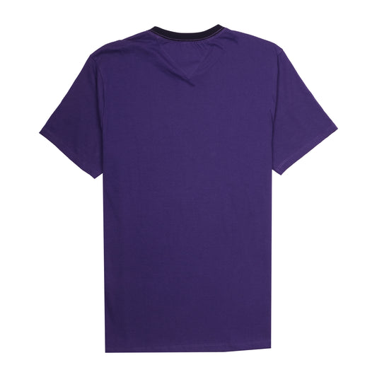 TOMMY HILFIGER Enchanted Violet Classic Fit Short Sleeve Logo Tee