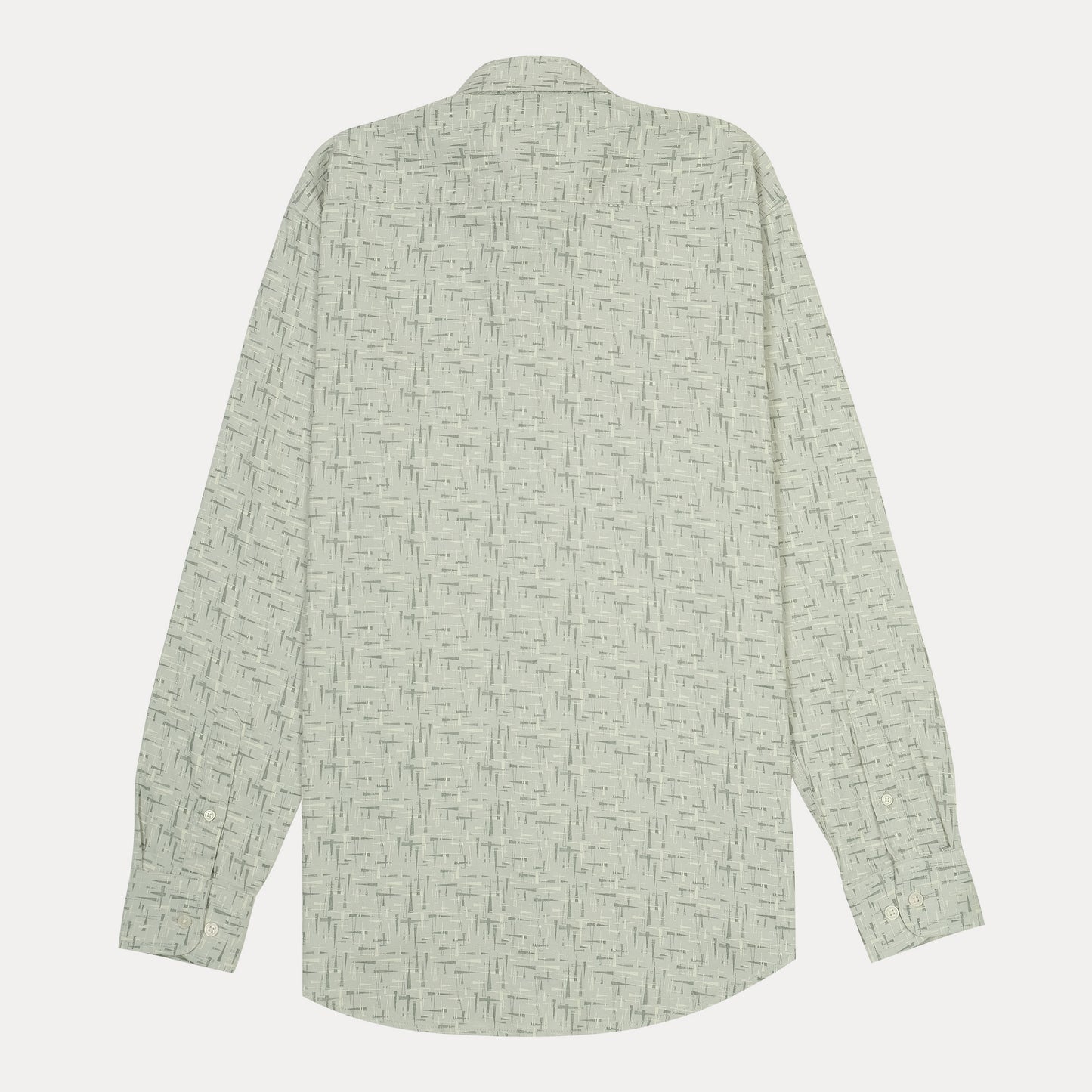 TOMMY HILFIGER Mystic Fern Tailored Fit Long Sleeve Textured Shirt