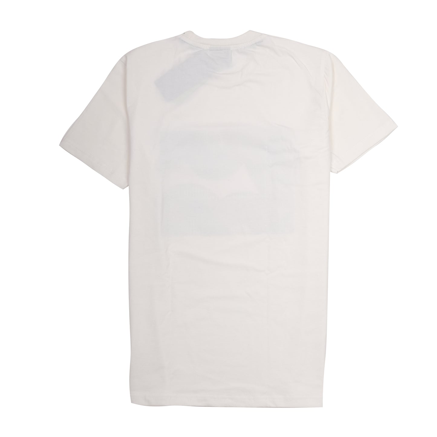 BOSS White Graphic Stripe Pattern T-Shirt