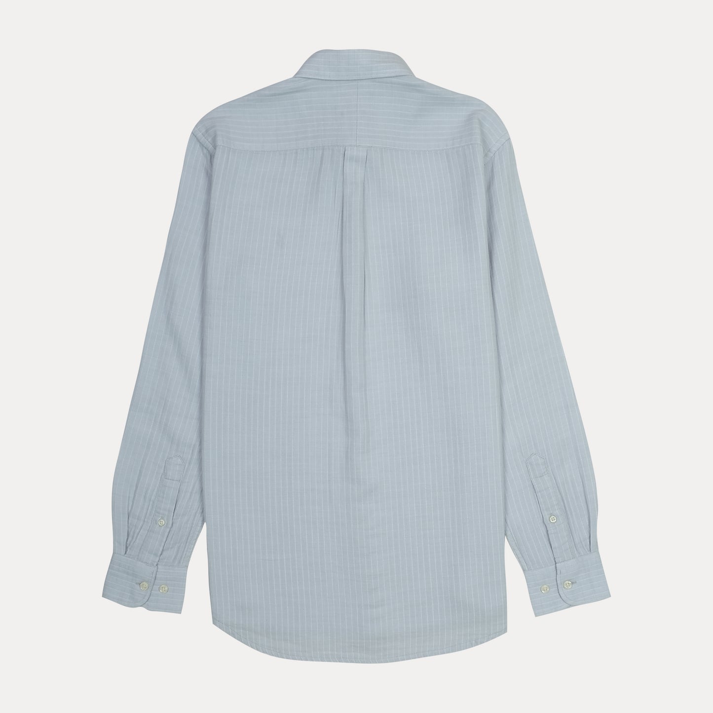 POLO RALPH LAUREN Tranquil Teal Custom Fit Long Sleeve Striped Button-Down Shirt