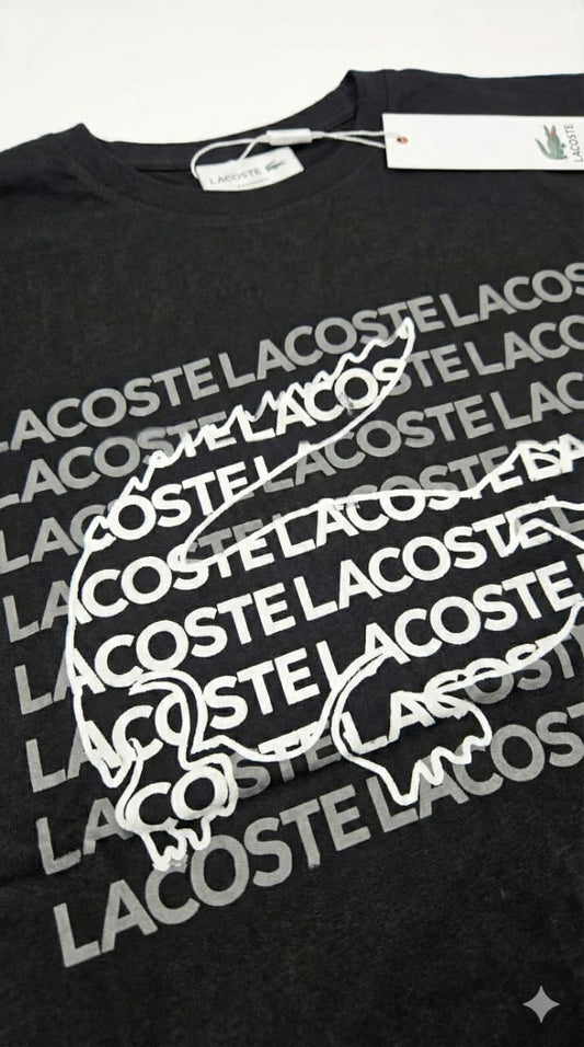 LACOSTE Graphic Logo Short Sleeve T-Shirt
