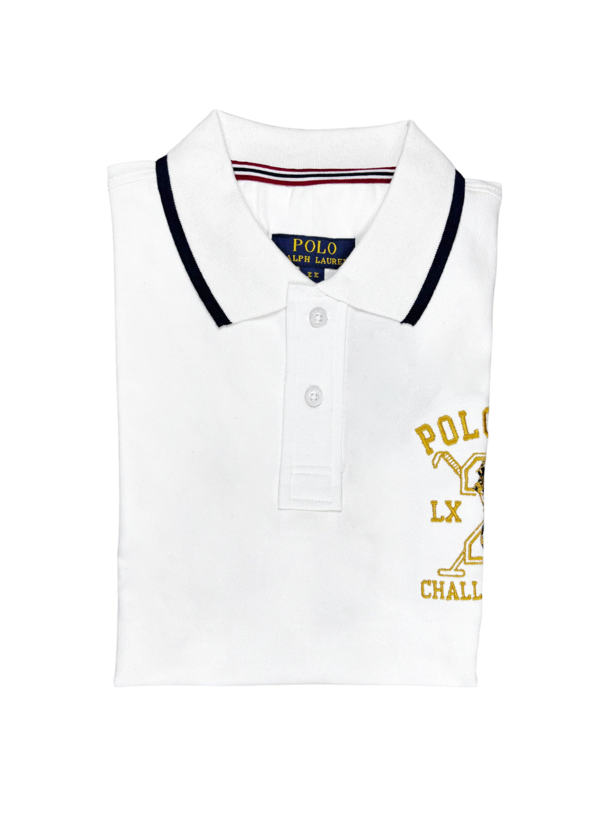 RALPH LAUREN Snowy White Classic Fit Piqu�� Polo Shirt