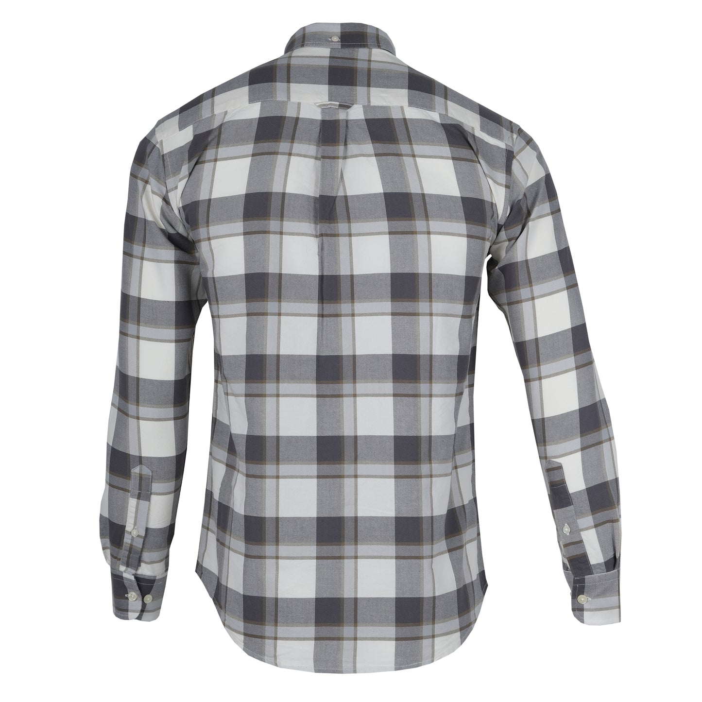 GANT Urban Slate Classic Fit Plaid Button-Up Shirt