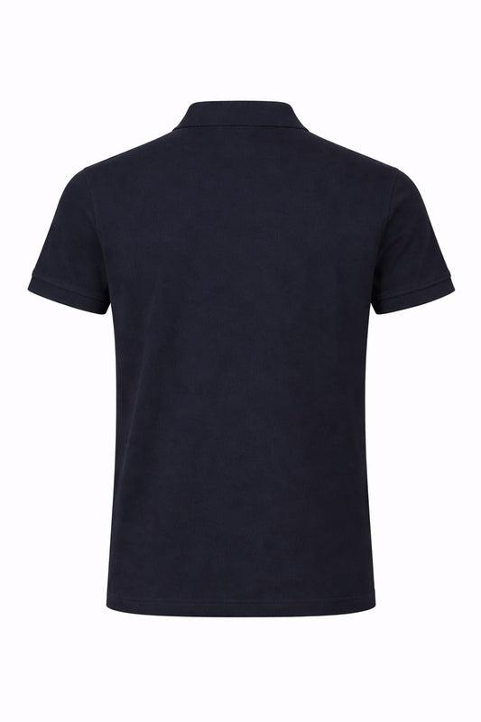 MONCLER Celestial Onyx Tailored Fit Short Sleeve Piqué Polo Shirt