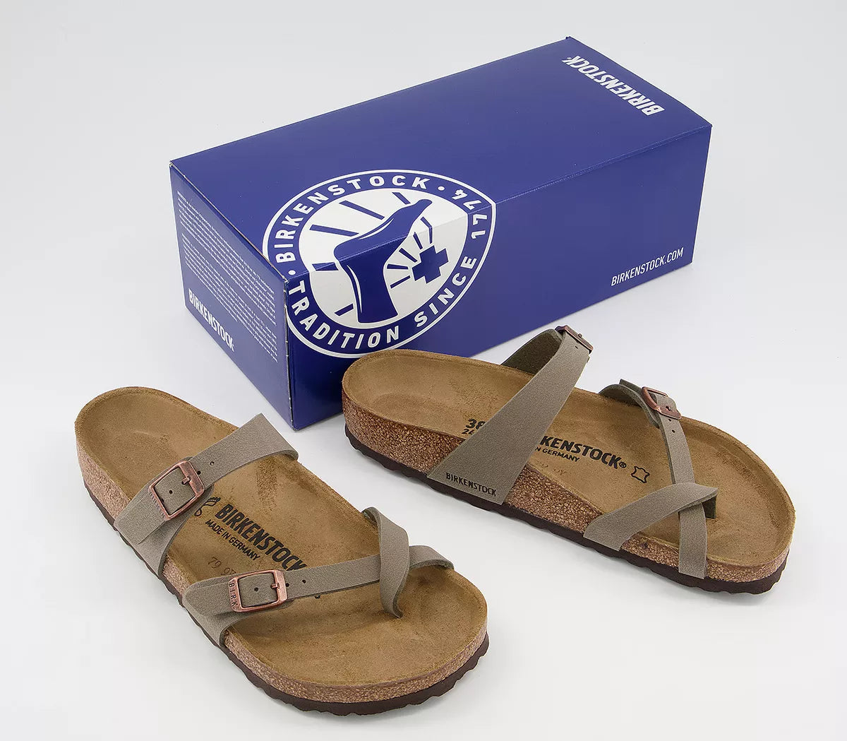 BIRKENSTOCK Whimsical Sable Umber Soft Footbed Sandals