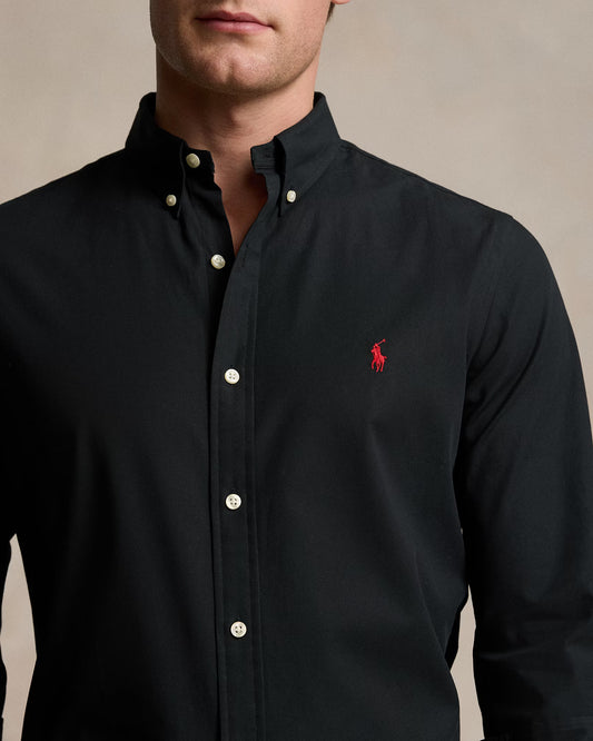 RALPH LAUREN Midnight Onyx Classic Fit Long Sleeve Button-Down Shirt
