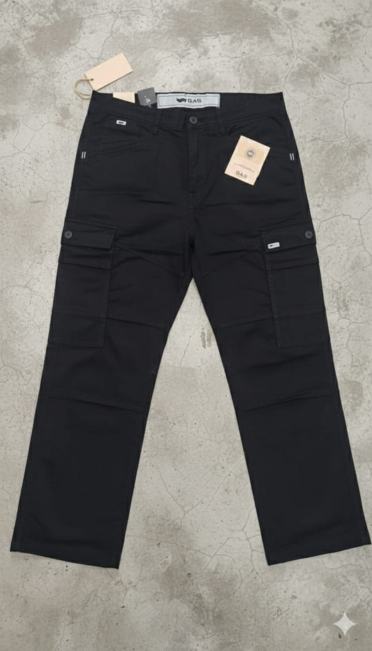 GAS Urban Cargo Pants - Black