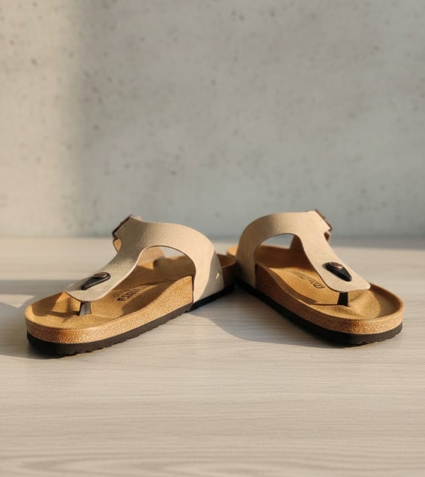 Birkenstock Comfort Thong Sandals with Adjustable Buckle